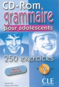 Grammaire pour adolescents 250 exercices, Niveau debutant - CD-ROM