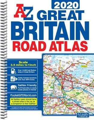 Great Britain Road Atlas 2020 (A4 Spiral)