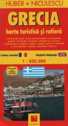 Grecia harta turistica rutiera