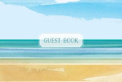 Guest Book Coastal Edition