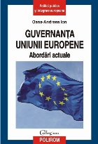 Guvernanţa Uniunii Europene. Abordări actuale