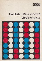 Halbleiter-Bauelemente. Vergleichsliste