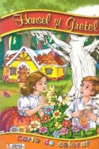 Hansel Gretel Carte colorat