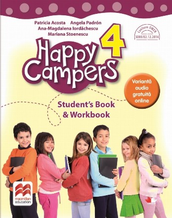 Happy Campers. Student Book, Workbook. Clasa a IV-a