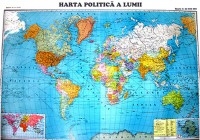 HARTA POLITICA A LUMII Scara 1: 22 000 000