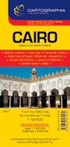 Harta rutieara Cairo (1: 13 000)