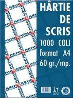 Hartie scris A4 55 gr/mp 1000 coli