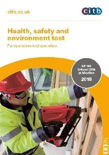 Health, safety and environment test for operatives and speci