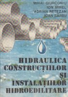 Hidraulica constructiilor si instalatiilor hidroedilitare