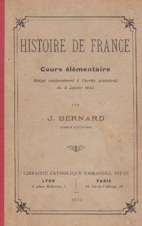 Histoire de france - Cours elementaire