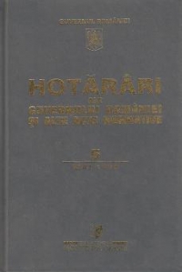 Hotarari ale guvernului Romaniei si alte acte normative - 5 Mai 1999