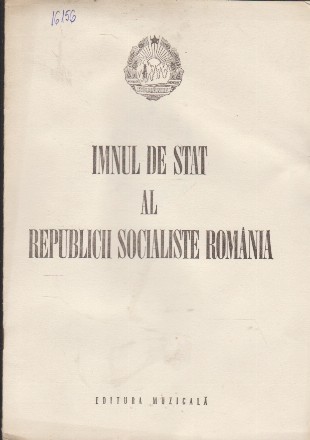 Imnul de Stat (Partitura, 1977)