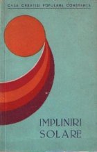 Impliniri solare - Culegere literara