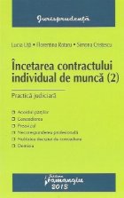 Incetarea contractului individual munca (2)