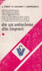 Indexul medicamentelor veterinar din import