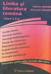 Indrumator pentru noile manuale alternative - Limba si literatura romana - Clasa a X-a