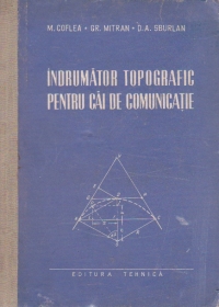 Indrumator topografic pentru cai de comunicatie