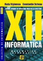 Informatica - Manual pentru clasa a XII-a, Matematica-Informatica