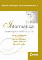 Informatica Manual pentru clasa XII