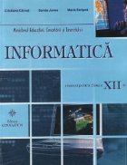 Informatica manual pentru clasa XII