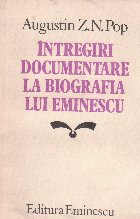 Intregiri documentare bibliografia lui Eminescu