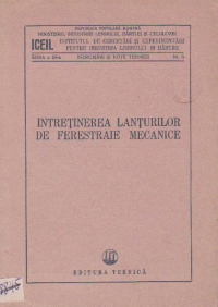 Intretinerea lanturilor de ferestraie mecanice