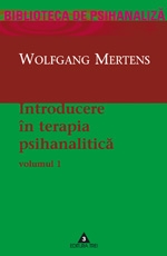 Introducere in terapia psihanalitica. Vol. 1