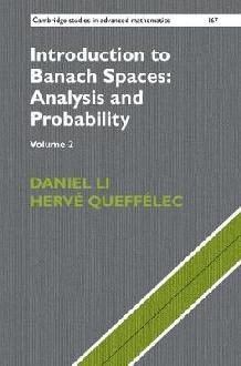 Introduction to Banach Spaces: Analysis and Probability