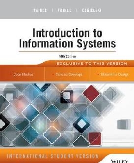 Introduction to Information Systems