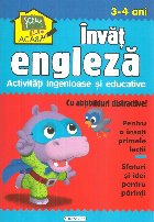 Invat engleza. Activitati ingenioase si educative, pentru 3-4 ani (Cu abtibilduri distractive)