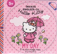 Invata engleza cu Hello Kitty - My day / O zi din viata mea - Carte si audiobook