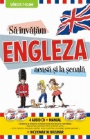 Sa invatam ENGLEZA acasa si la scoala (4 Audio CD + Manual + Dictionar de buzunar)