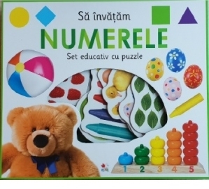 Sa invatam numerele. Set educativ cu puzzle