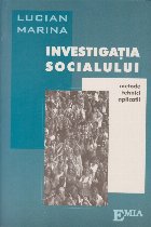 INVESTIGATIA SOCIALULUI