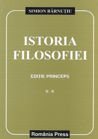 Istoria filosofiei, Volumul al II-lea - Editie princeps