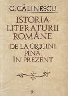 Istoria Literaturii Romane origini pina