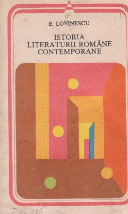 Istoria literaturii romane contemporane - 1900-1937