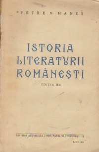 Istoria Literaturii Romanesti, Editia a III-a