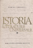 Istoria literaturii universale Volumul Antichitatea