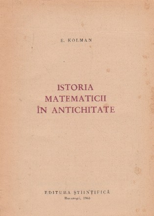 Istoria matematicii in antichitate