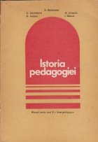 Istoria pedagogiei manual pentru institutele