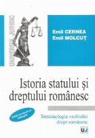 Istoria statului dreptului romanesc Terminologia