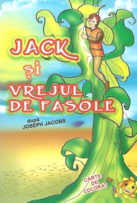 Jack si vrejul de fasole - Carte de colorat