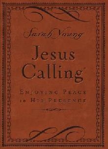 Jesus Calling - Deluxe Edition Brown Cover