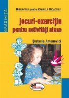 Jocuri - exercitiu pentru activitati alese