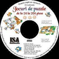 Jocuri de puzzle de la 24 la 240 piese (CD Multimedia)