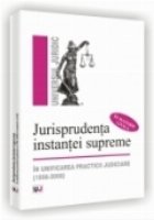 Jurisprudenta instantei supreme unificarea practicii