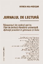 Jurnalul lectura Raspunsuri control pentru