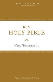 KJV, Holy Bible New Testament, Paperback, Comfort Print