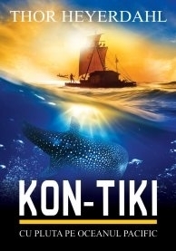 Kon-Tiki cu pluta pe Oceanul Pacific